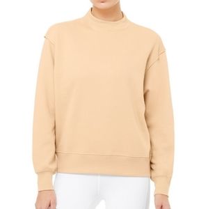 Alo Yoga Freestyle Mock Neck Putty XS